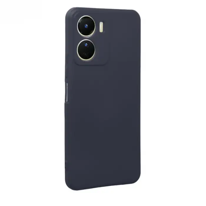 Vivo Y16 Kılıf First Silikon - Lacivert