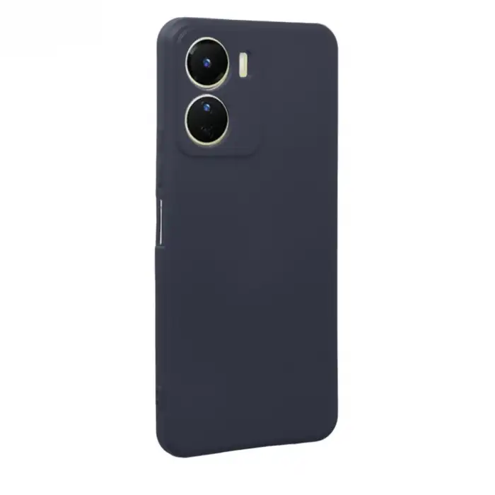 Vivo Y16 Kılıf First Silikon - Lacivert