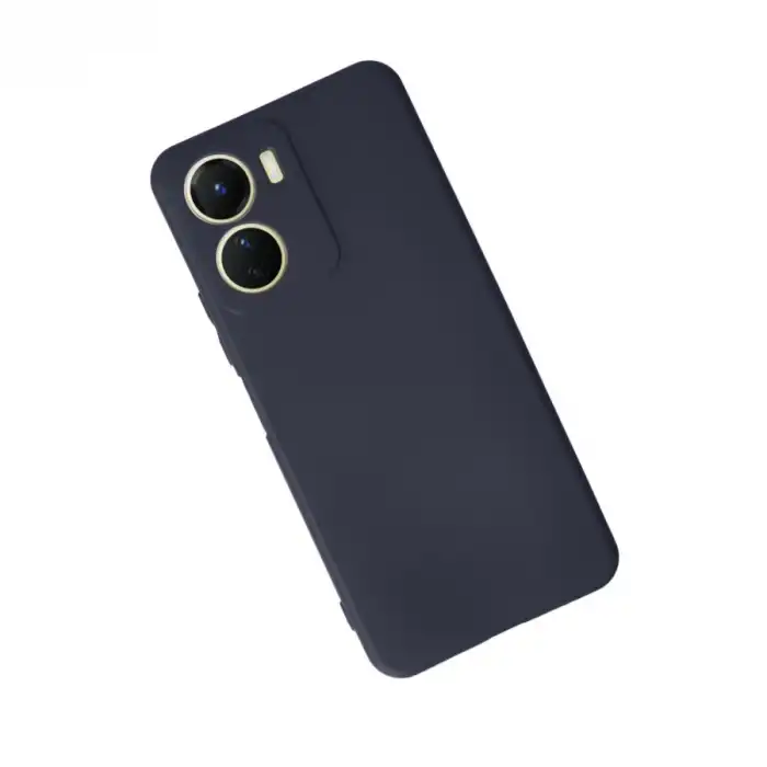 Vivo Y16 Kılıf First Silikon - Lacivert