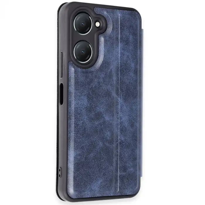 Vivo Y18 Kılıf Flip Cover - Lacivert