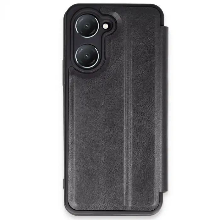 Vivo Y18 Kılıf Flip Cover - Siyah