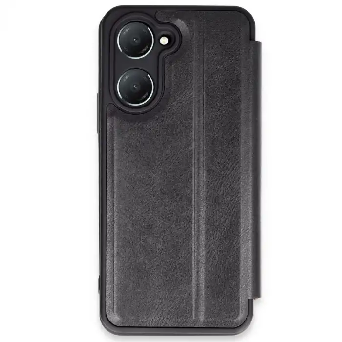 Vivo Y18 Kılıf Flip Cover - Siyah