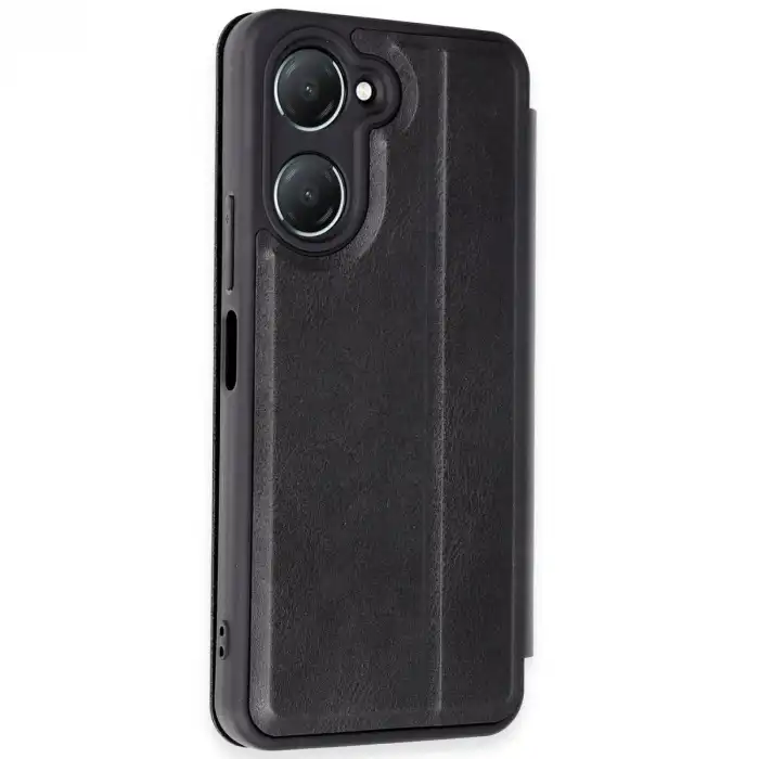Vivo Y18 Kılıf Flip Cover - Siyah