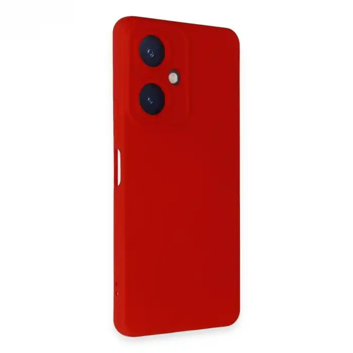 Vivo Y27 Kılıf Nano İçi Kadife Silikon - Kırmızı