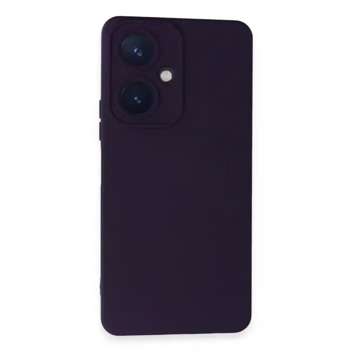 Vivo Y27 Kılıf Nano İçi Kadife Silikon - Mor