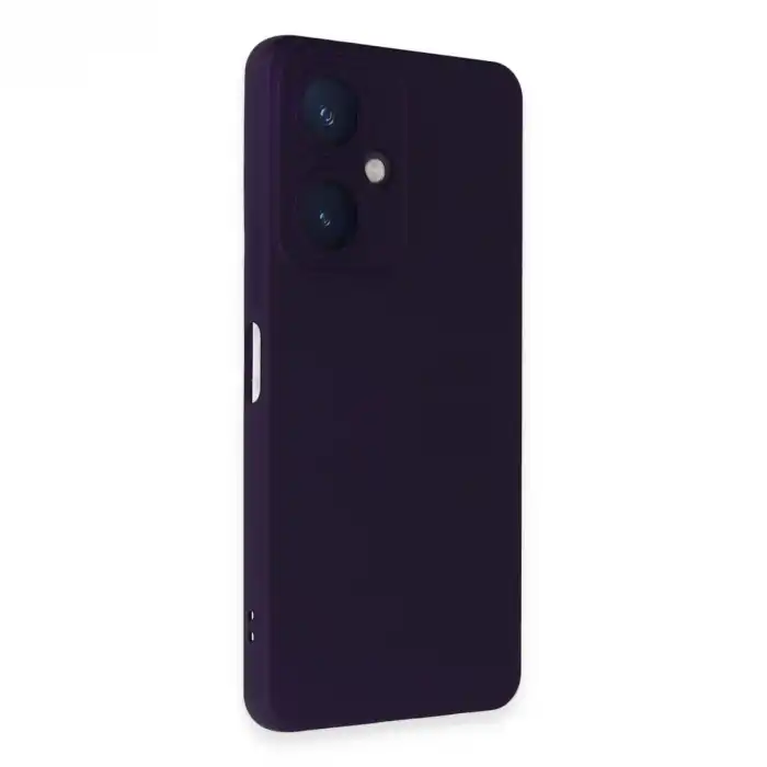 Vivo Y27 Kılıf Nano İçi Kadife Silikon - Mor
