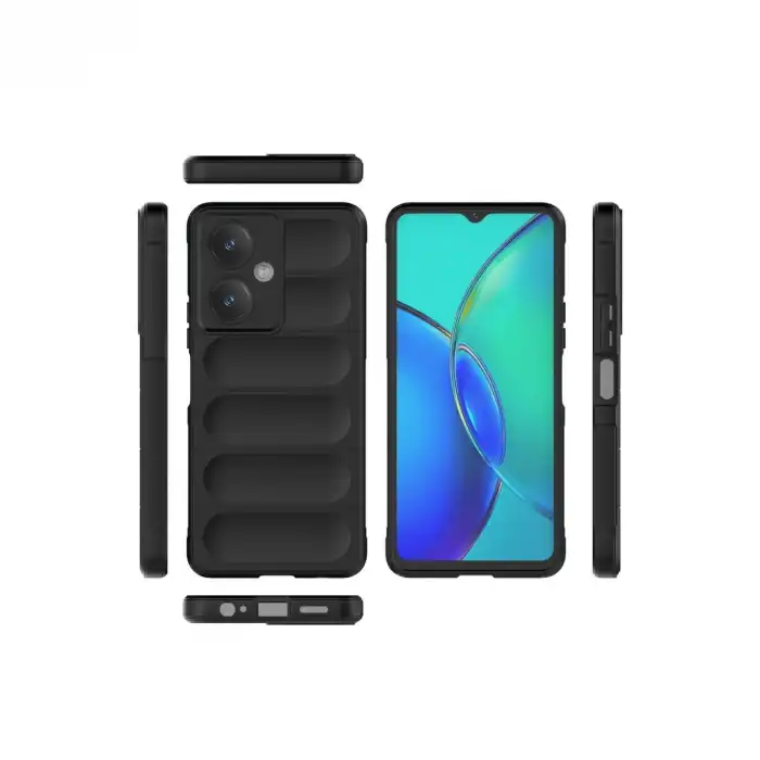 Vivo Y27 Kılıf Optimum Silikon - Kırmızı