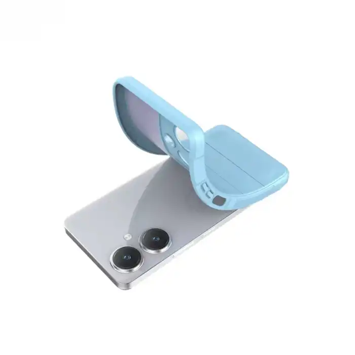 Vivo Y27 Kılıf Optimum Silikon - Sky Blue