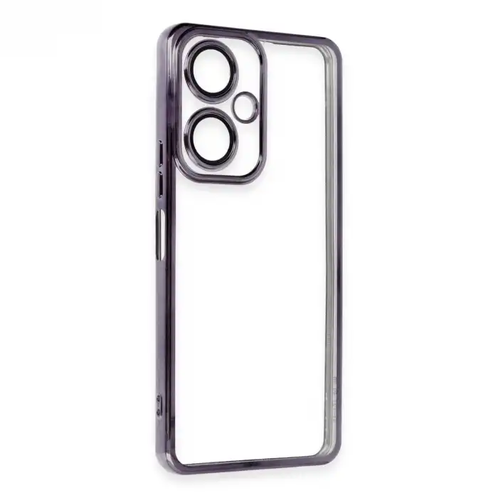 Vivo Y27 Kılıf Razer Lensli Silikon - Mor