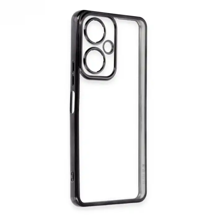 Vivo Y27 Kılıf Razer Lensli Silikon - Siyah