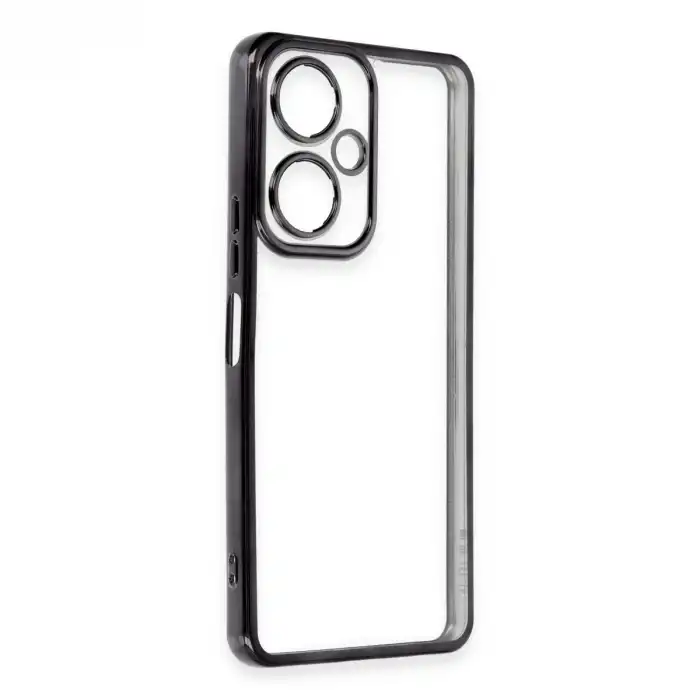Vivo Y27 Kılıf Razer Lensli Silikon - Siyah