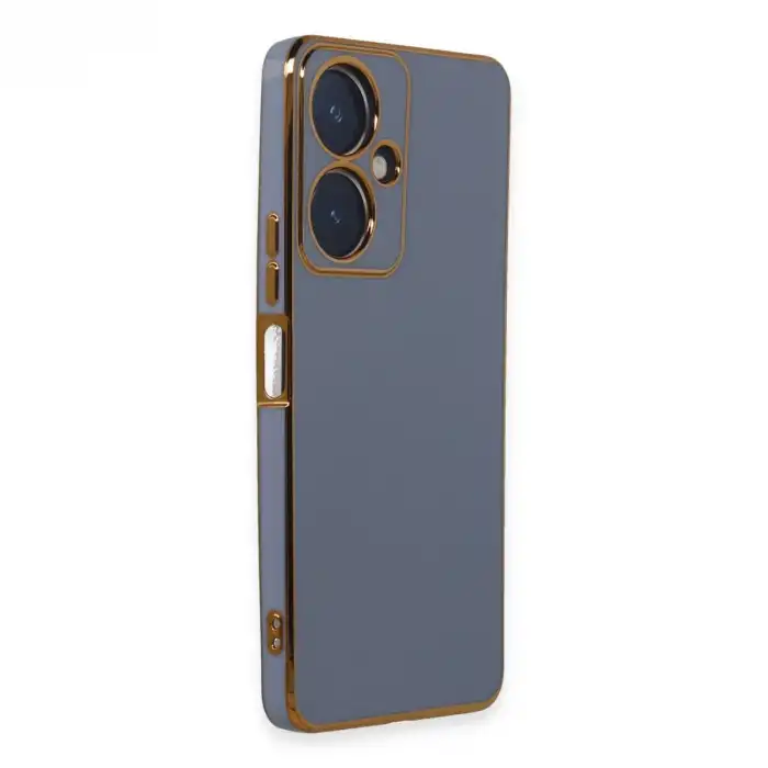 Vivo Y27 Kılıf Volet Silikon - Mavi
