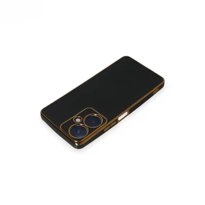 Vivo Y27 Kılıf Volet Silikon - Siyah