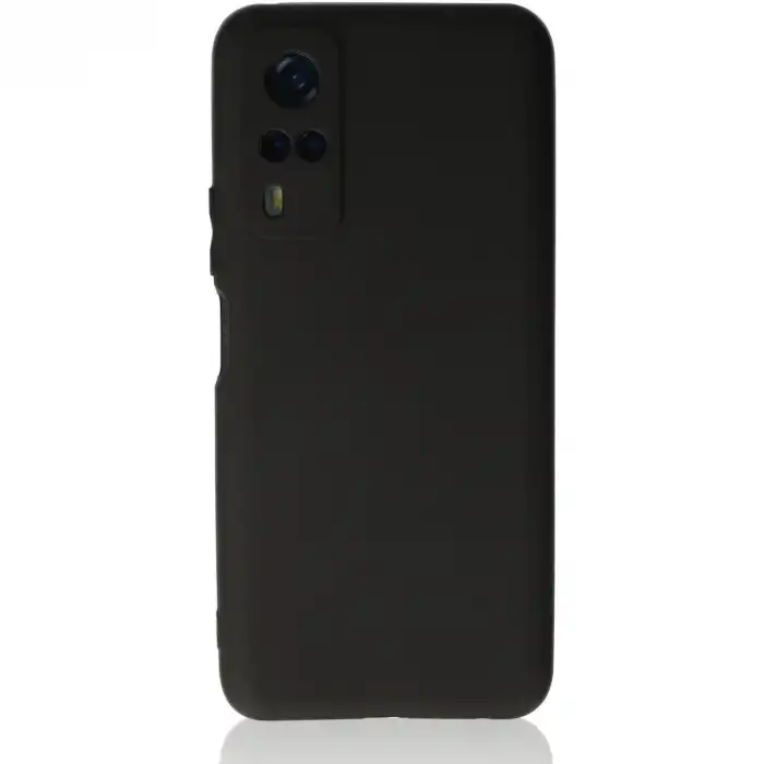 Vivo Y53s Kılıf First Silikon - Siyah