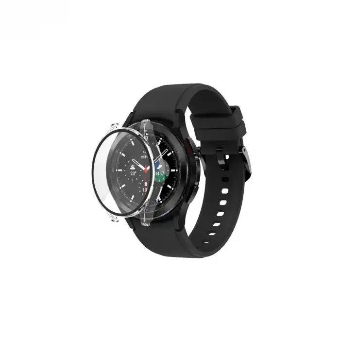 Watch 5 44mm Wall Camlı Kasa Ekran Koruyucu - Şeffaf