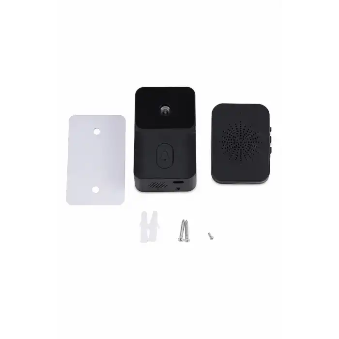 WiFi Akıllı Kapı Zili 85 Derece Geniş Açı Android iOS Uyumlu Yeni Nesil