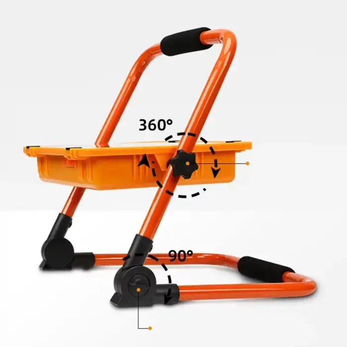 Wt-734 P70 Led Solar Panel Şarjlı Taşınabilir Projektör (176 Smd + Yan Led)