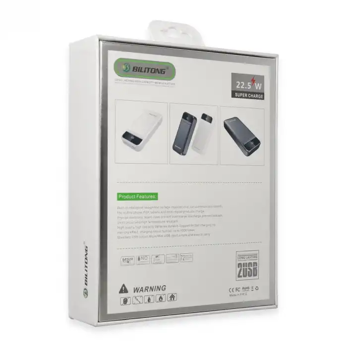 X04 20.000 Mah Powerbank - Siyah