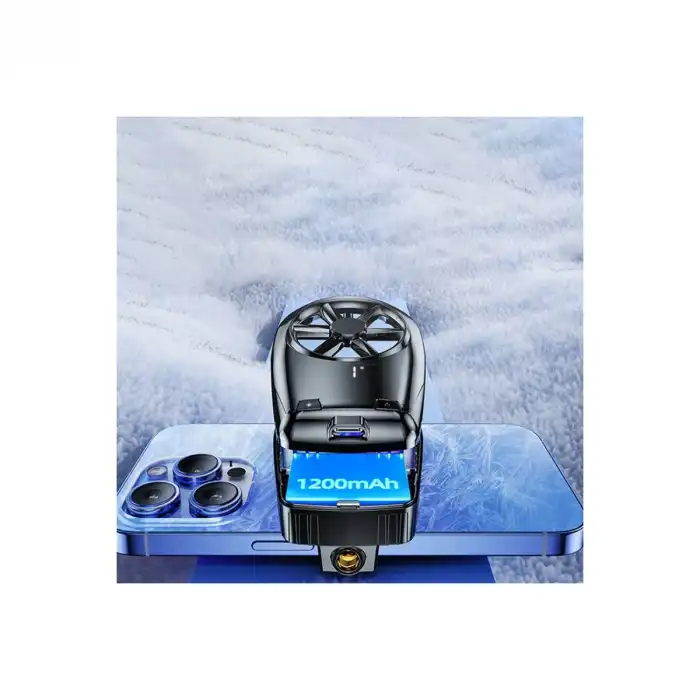 X110 Radyatör Telefon Soğutucu Fan - Siyah