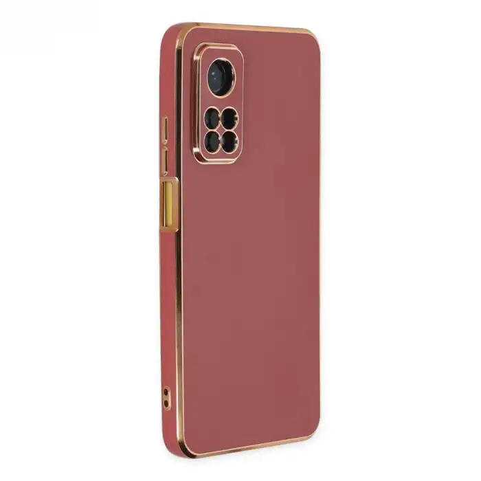 Xiaomi Mi 10t Kılıf Volet Silikon - Kırmızı