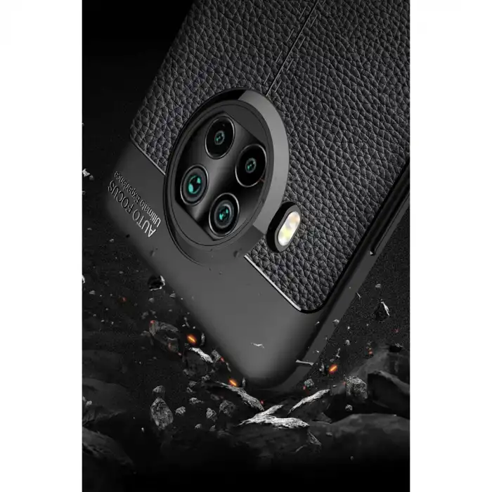 Xiaomi Mi 10t Lite Kılıf Auto Focus Kapak - Lacivert