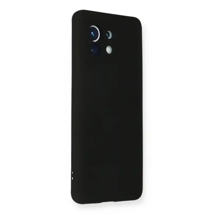 Xiaomi Mi 11 Kılıf Nano İçi Kadife Silikon - Siyah
