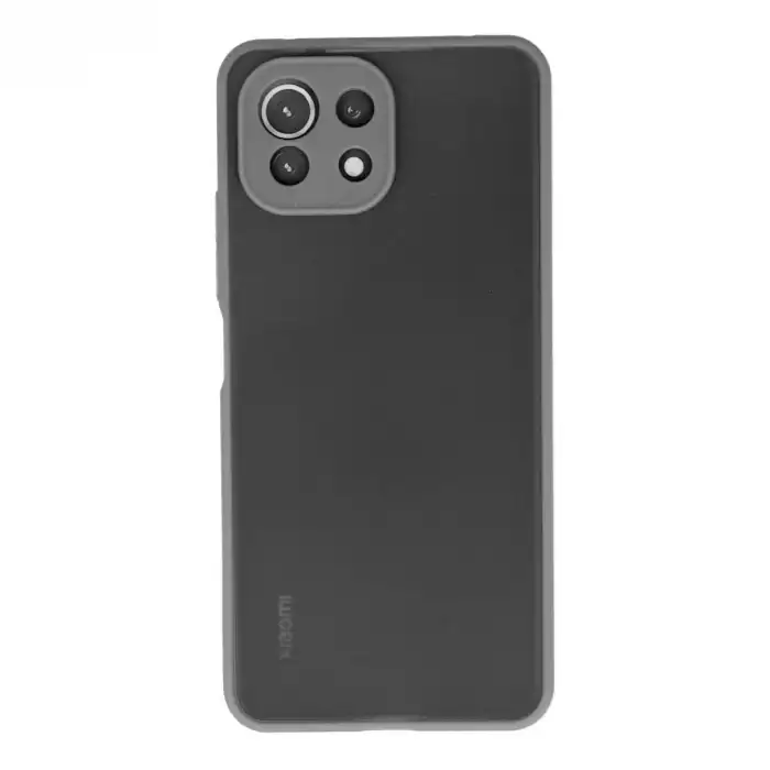 Xiaomi Mi 11 Lite Kılıf Montreal Silikon Kapak - Gri