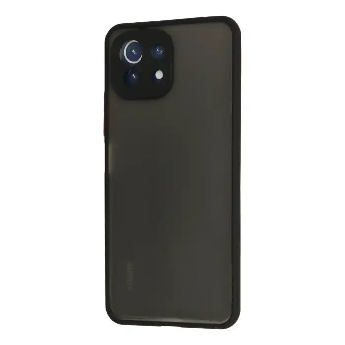 Xiaomi Mi 11 Lite Kılıf Montreal Silikon Kapak - Siyah