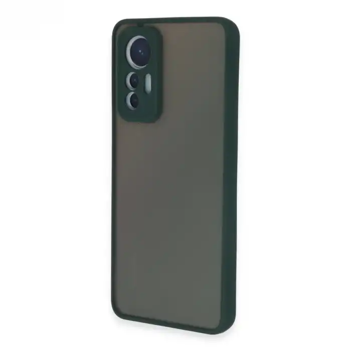 Xiaomi Mi 12 Lite Kılıf Montreal Silikon Kapak - Yeşil