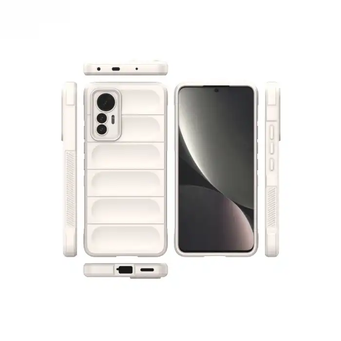 Xiaomi Mi 12 Lite Kılıf Optimum Silikon - Krem