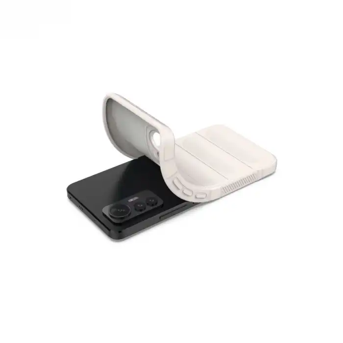 Xiaomi Mi 12 Lite Kılıf Optimum Silikon - Krem
