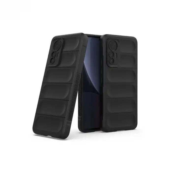 Xiaomi Mi 12 Lite Kılıf Optimum Silikon - Siyah