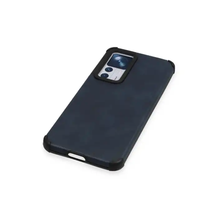 Xiaomi Mi 12t Kılıf Loop Deri Silikon - Lacivert