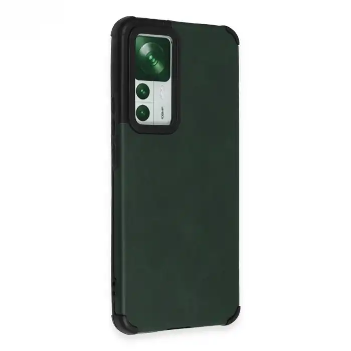 Xiaomi Mi 12t Kılıf Loop Deri Silikon - Yeşil