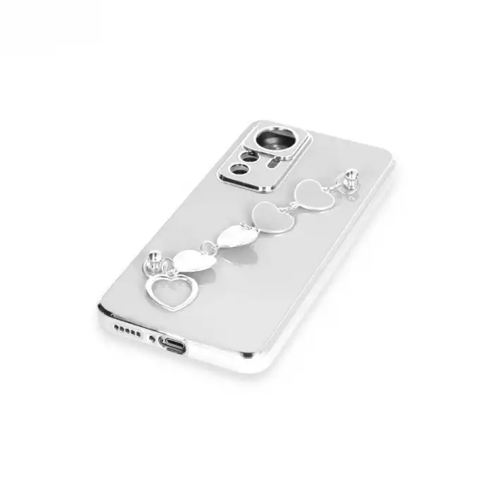 Xiaomi Mi 12t Pro Kılıf Esila Silikon - Beyaz