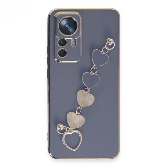 Xiaomi Mi 12t Pro Kılıf Esila Silikon - Gri