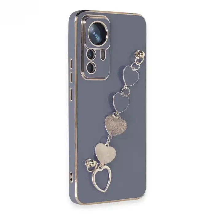 Xiaomi Mi 12t Pro Kılıf Esila Silikon - Gri