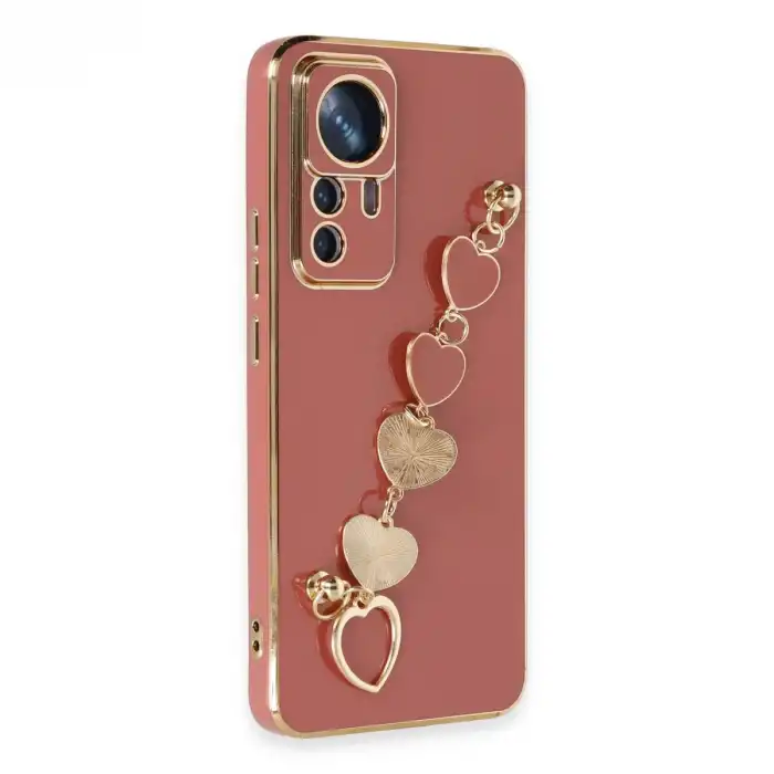 Xiaomi Mi 12t Pro Kılıf Esila Silikon - Kırmızı