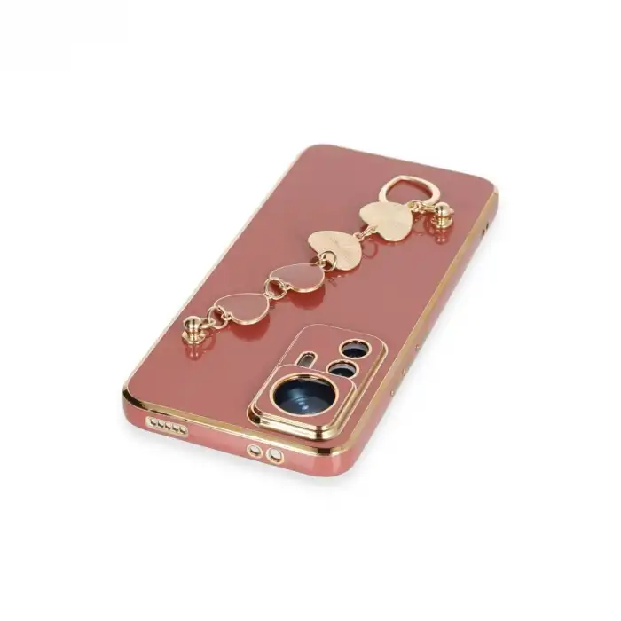 Xiaomi Mi 12t Pro Kılıf Esila Silikon - Kırmızı