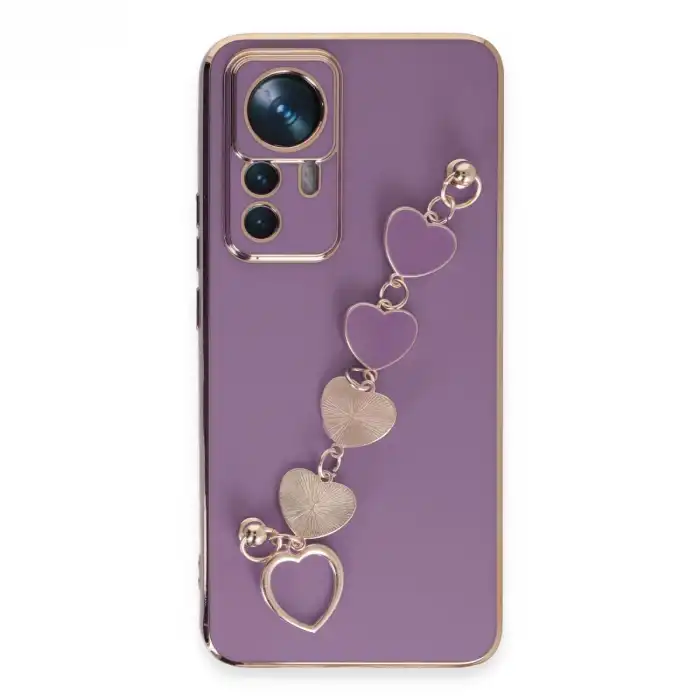 Xiaomi Mi 12t Pro Kılıf Esila Silikon - Mor