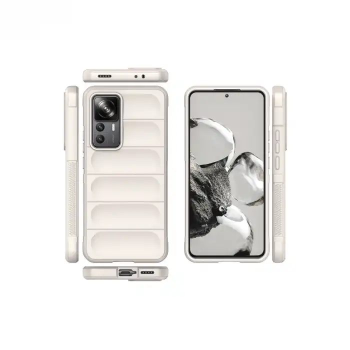 Xiaomi Mi 12t Pro Kılıf Optimum Silikon - Krem