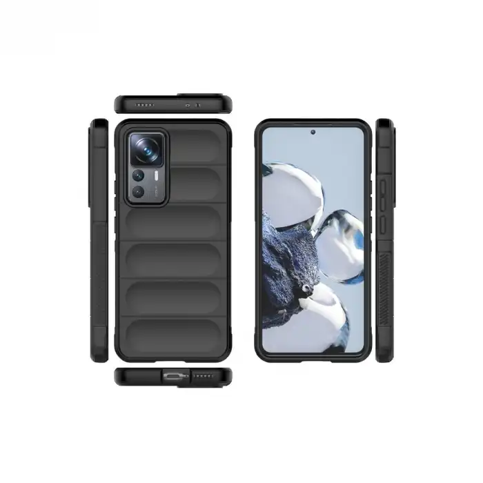 Xiaomi Mi 12t Pro Kılıf Optimum Silikon - Siyah