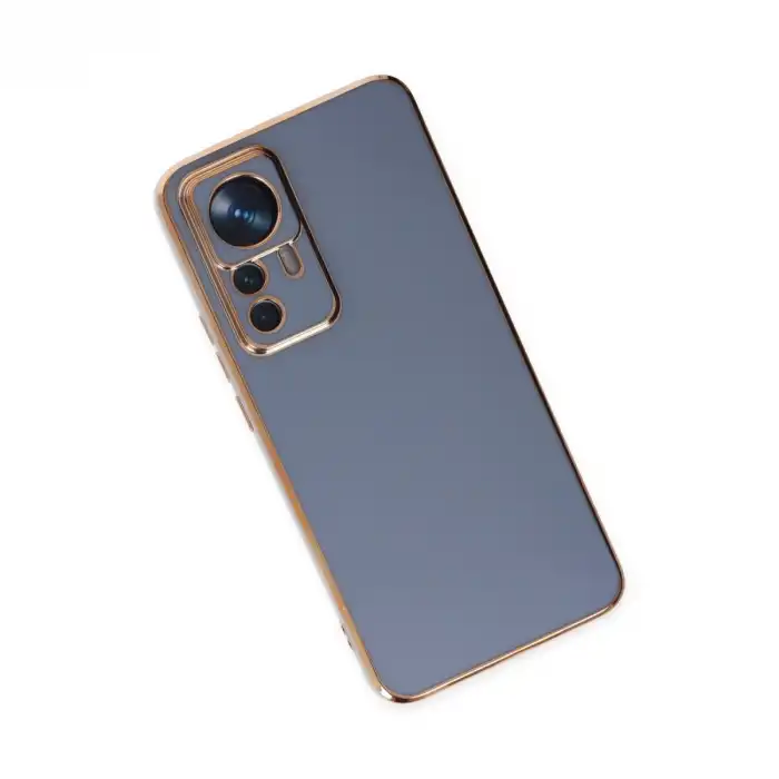Xiaomi Mi 12t Pro Kılıf Volet Silikon - Mavi