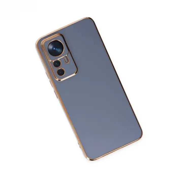 Xiaomi Mi 12t Pro Kılıf Volet Silikon - Mavi