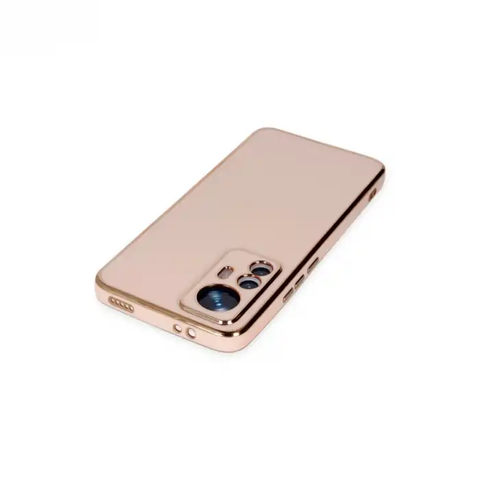 Xiaomi Mi 12t Pro Kılıf Volet Silikon - Pembe