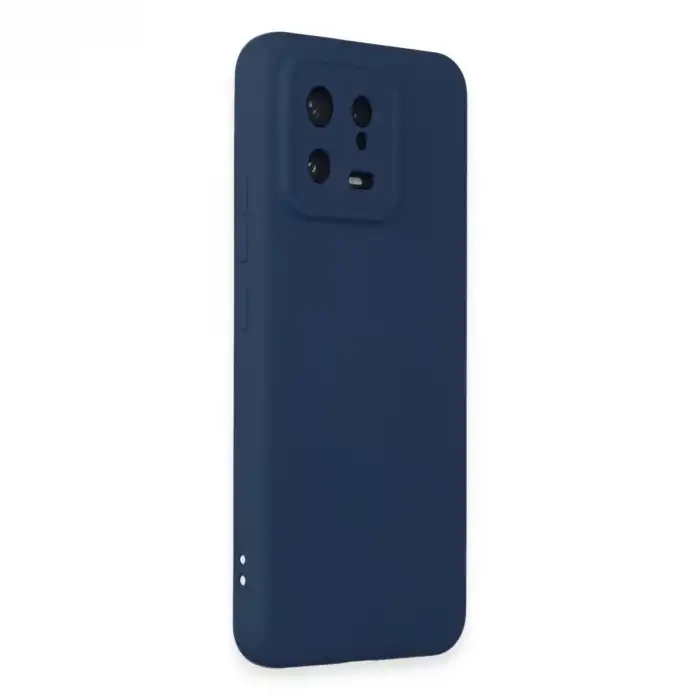 Xiaomi Mi 13 Kılıf Nano İçi Kadife Silikon - Lacivert