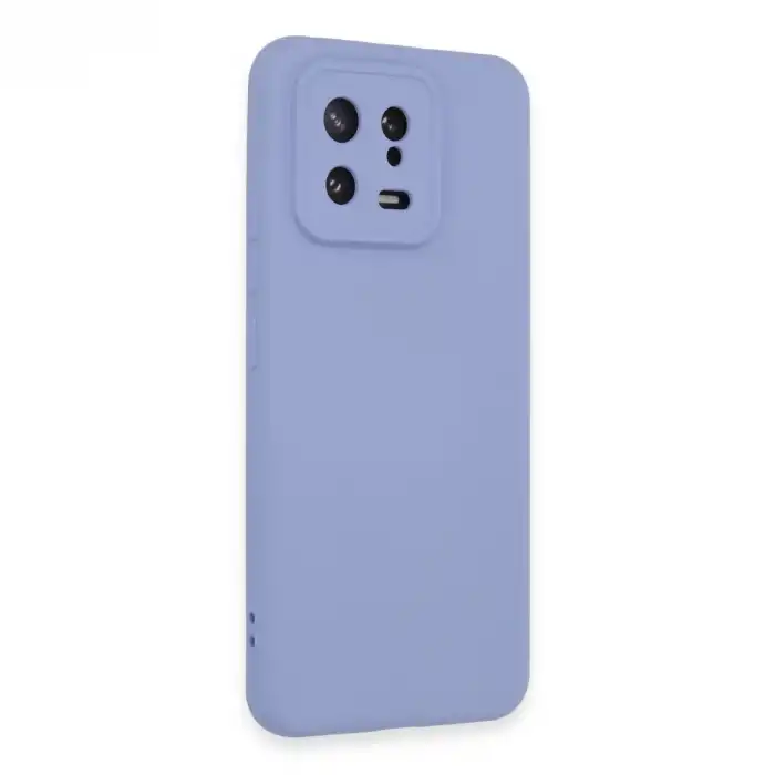 Xiaomi Mi 13 Kılıf Nano İçi Kadife Silikon - Lila