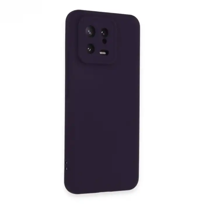 Xiaomi Mi 13 Kılıf Nano İçi Kadife Silikon - Mor