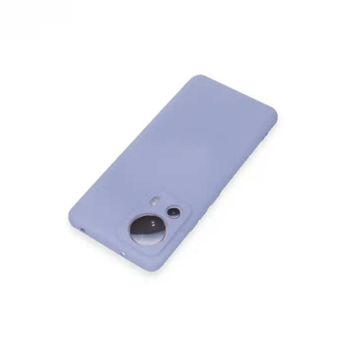 Xiaomi Mi 13 Lite Kılıf Nano İçi Kadife Silikon - Lila