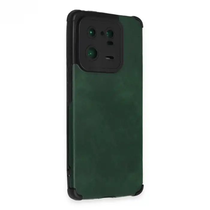 Xiaomi Mi 13 Pro Kılıf Loop Deri Silikon - Yeşil